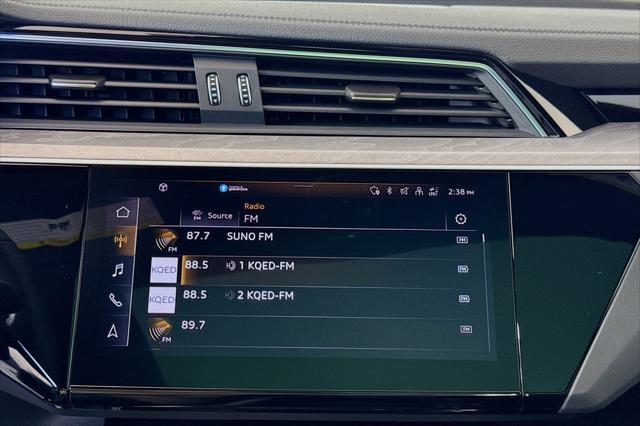 used 2024 Audi Q8 e-tron car, priced at $55,444