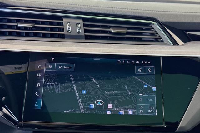used 2024 Audi Q8 e-tron car, priced at $55,444