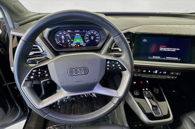used 2022 Audi Q4 e-tron car, priced at $29,222
