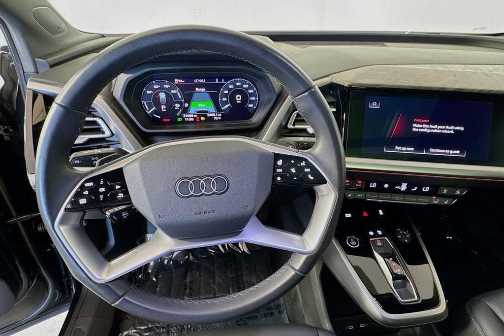 used 2022 Audi Q4 e-tron car, priced at $29,991