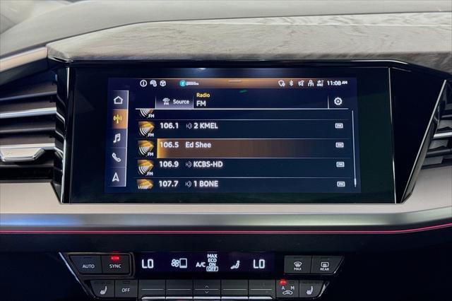used 2022 Audi Q4 e-tron car, priced at $29,222