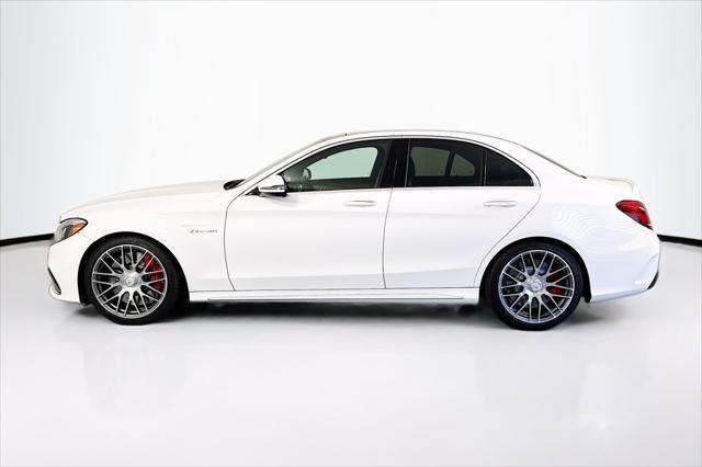 used 2017 Mercedes-Benz AMG C 63 car, priced at $39,993