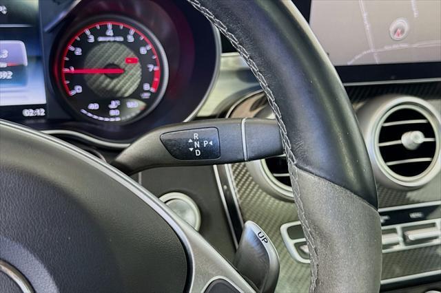 used 2017 Mercedes-Benz AMG C 63 car, priced at $39,993