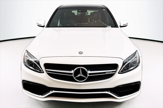 used 2017 Mercedes-Benz AMG C 63 car, priced at $39,993
