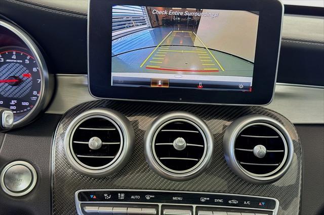 used 2017 Mercedes-Benz AMG C 63 car, priced at $39,993