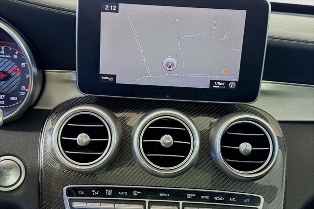 used 2017 Mercedes-Benz AMG C 63 car, priced at $39,993
