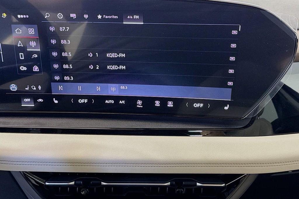 new 2025 Audi Q6 e-tron car, priced at $68,650