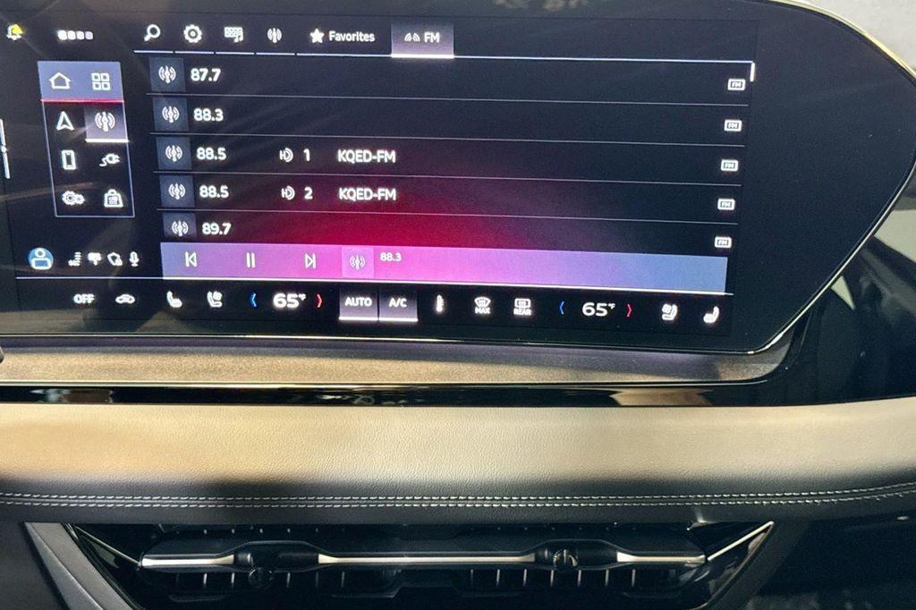 used 2025 Audi Q6 e-tron car, priced at $52,444