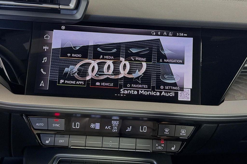 new 2025 Audi A3 car, priced at $41,790