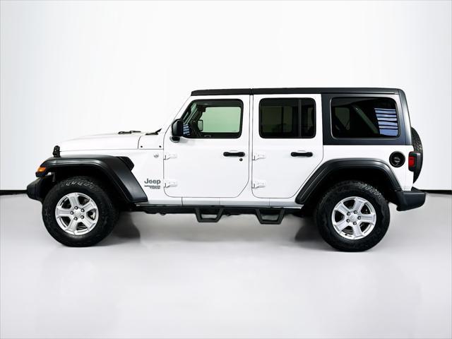 used 2021 Jeep Wrangler Unlimited car, priced at $25,883