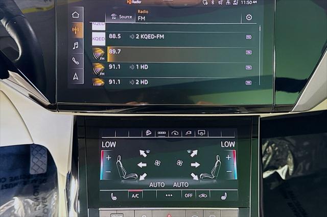 used 2022 Audi e-tron car, priced at $29,773
