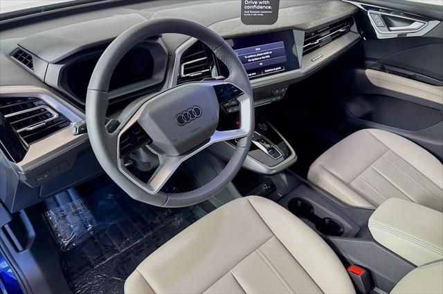 new 2025 Audi Q4 e-tron car, priced at $59,625