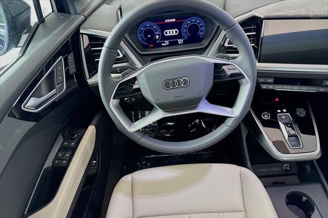 new 2025 Audi Q4 e-tron car, priced at $59,625