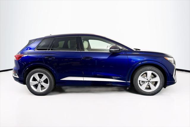 new 2025 Audi Q4 e-tron car, priced at $59,625