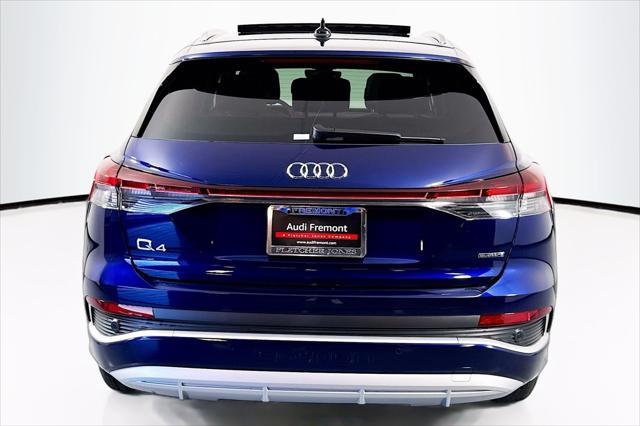 new 2025 Audi Q4 e-tron car, priced at $59,625