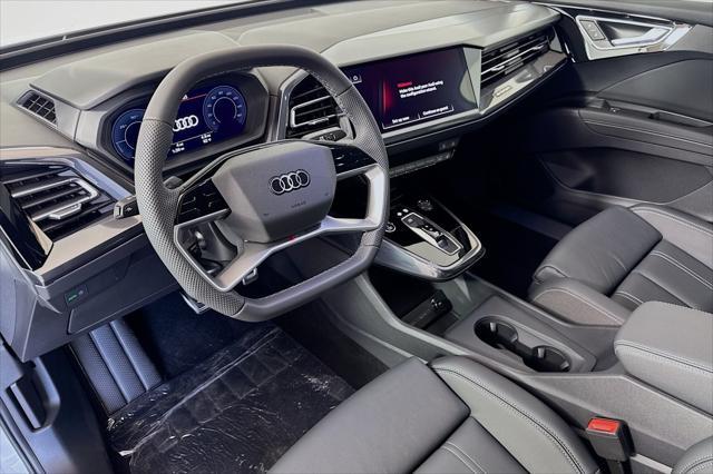 new 2025 Audi Q4 e-tron Sportback car, priced at $62,125
