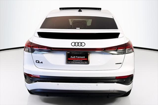 new 2025 Audi Q4 e-tron Sportback car, priced at $62,125
