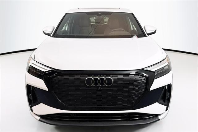 new 2025 Audi Q4 e-tron Sportback car, priced at $62,125