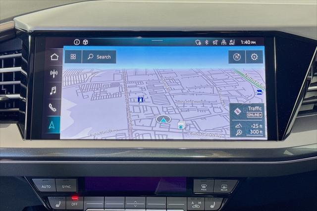 new 2025 Audi Q4 e-tron Sportback car, priced at $62,125