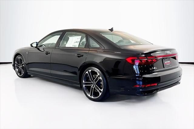 new 2025 Audi A8 car, priced at $106,625