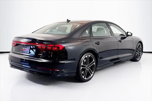 new 2025 Audi A8 car, priced at $106,625
