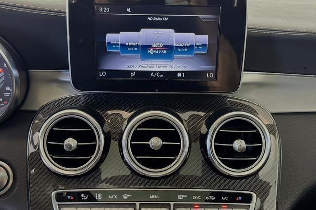 used 2018 Mercedes-Benz AMG GLC 63 car, priced at $48,444