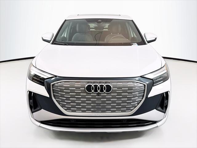 new 2025 Audi Q4 e-tron Sportback car, priced at $62,285