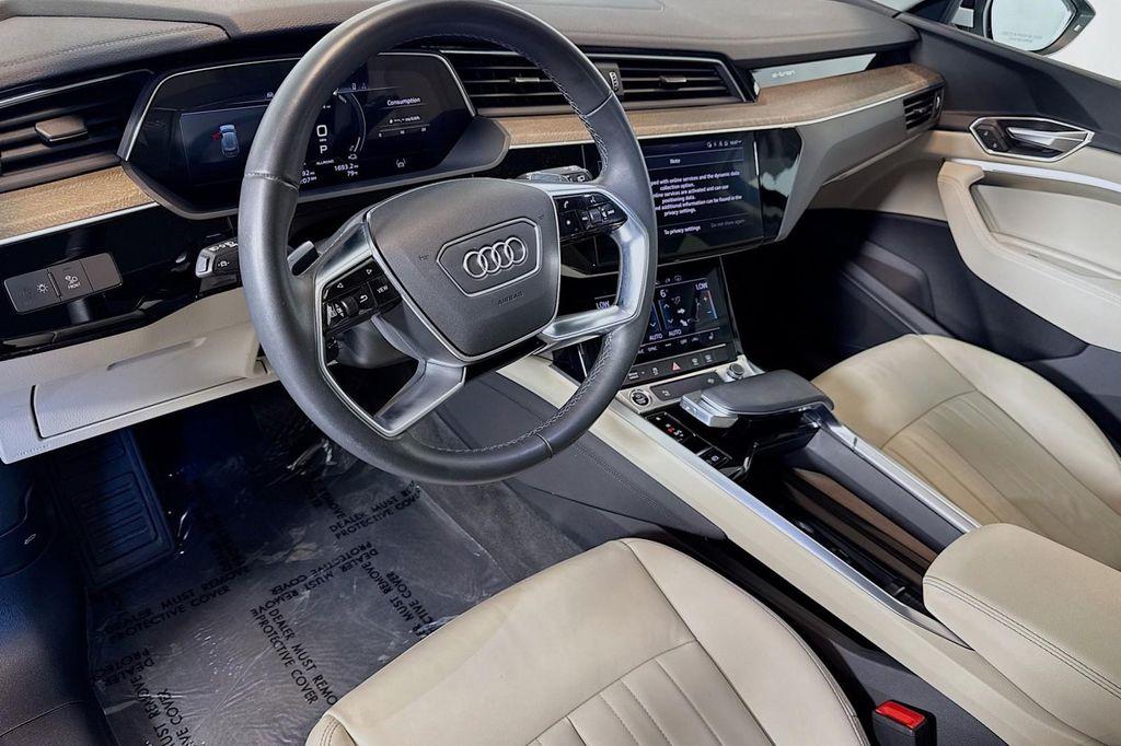 used 2024 Audi Q8 e-tron car, priced at $33,990