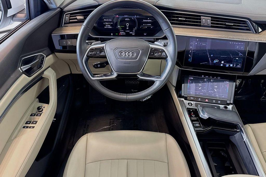 used 2024 Audi Q8 e-tron car, priced at $33,990