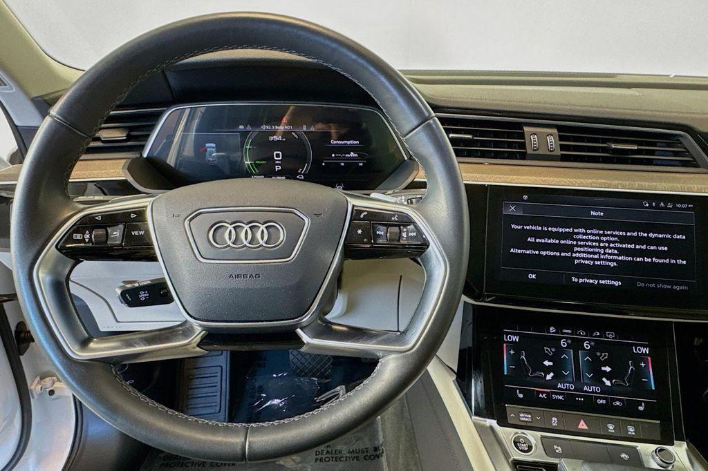 used 2024 Audi Q8 e-tron car, priced at $33,990