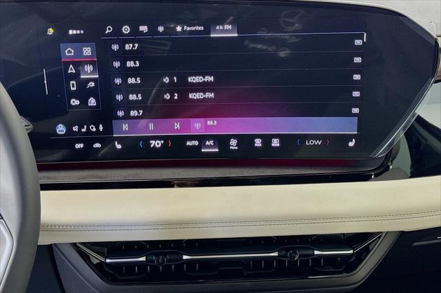 new 2025 Audi Q6 e-tron car, priced at $73,450