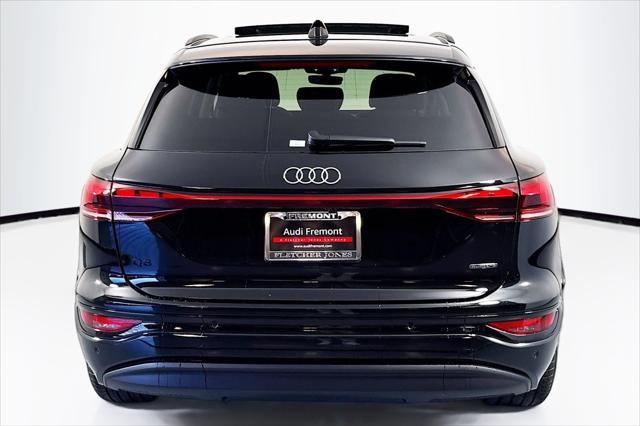new 2025 Audi Q6 e-tron car, priced at $76,450