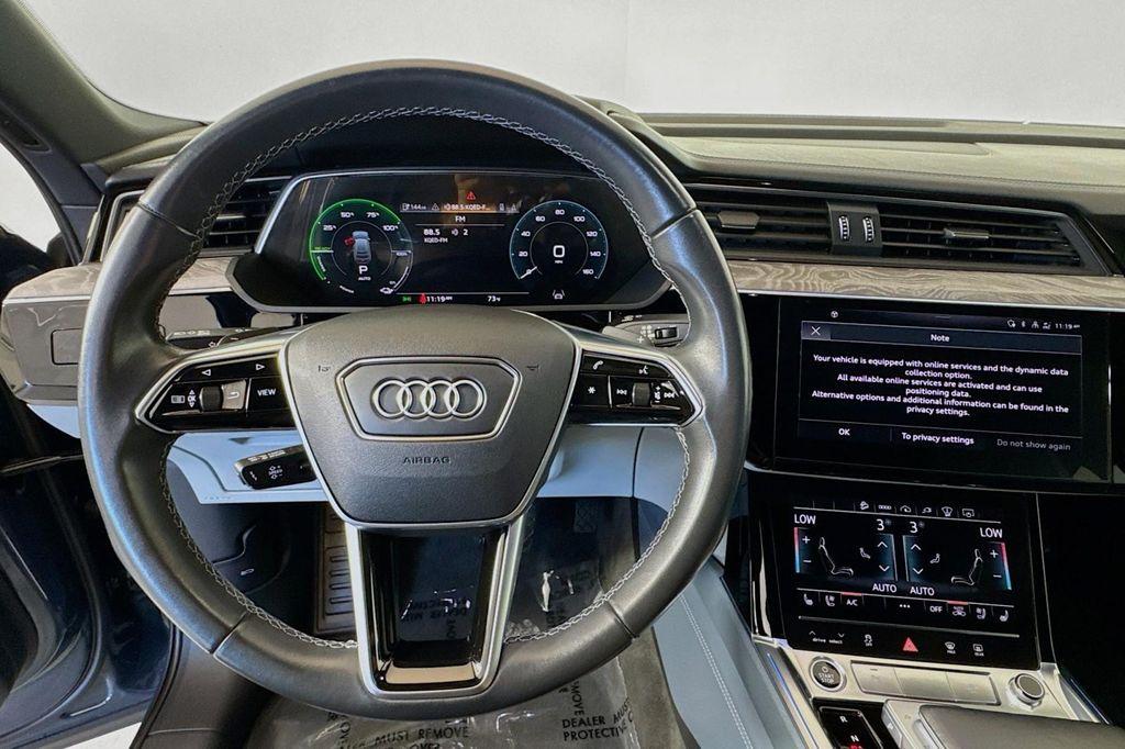 used 2022 Audi e-tron Sportback car, priced at $37,444