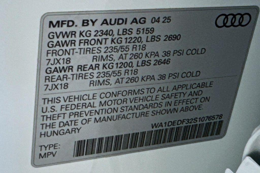 new 2025 Audi Q3 car, priced at $44,410
