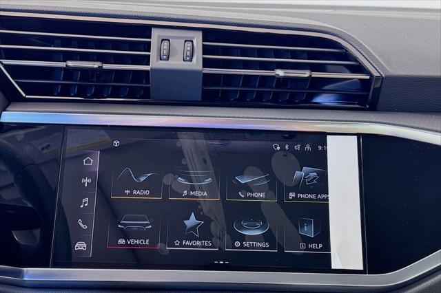 new 2025 Audi Q3 car, priced at $44,410