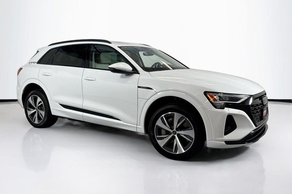 used 2024 Audi Q8 e-tron car, priced at $39,774