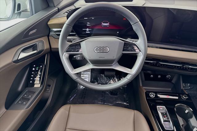 new 2025 Audi Q6 e-tron car, priced at $76,555