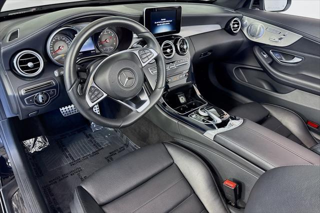 used 2017 Mercedes-Benz C-Class car, priced at $21,444