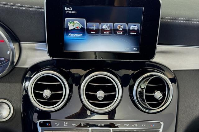 used 2017 Mercedes-Benz C-Class car, priced at $21,444