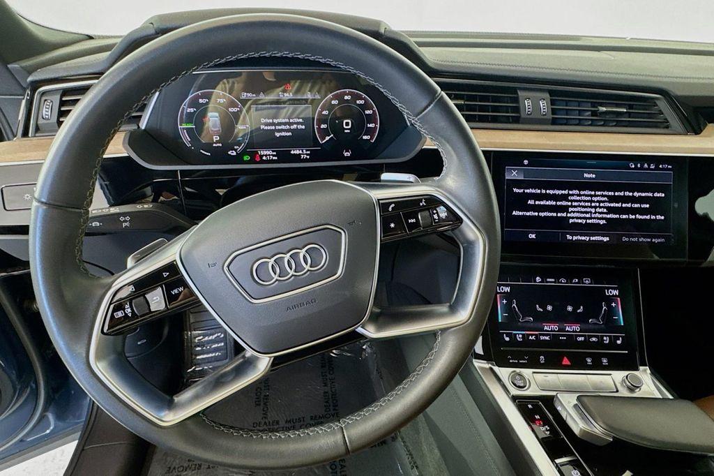 used 2024 Audi Q8 e-tron car, priced at $43,993
