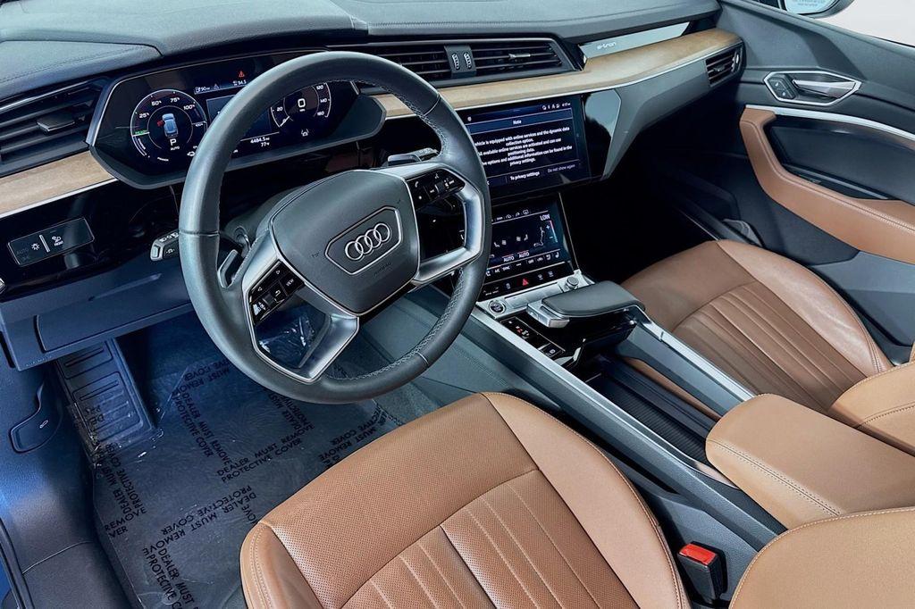 used 2024 Audi Q8 e-tron car, priced at $43,993