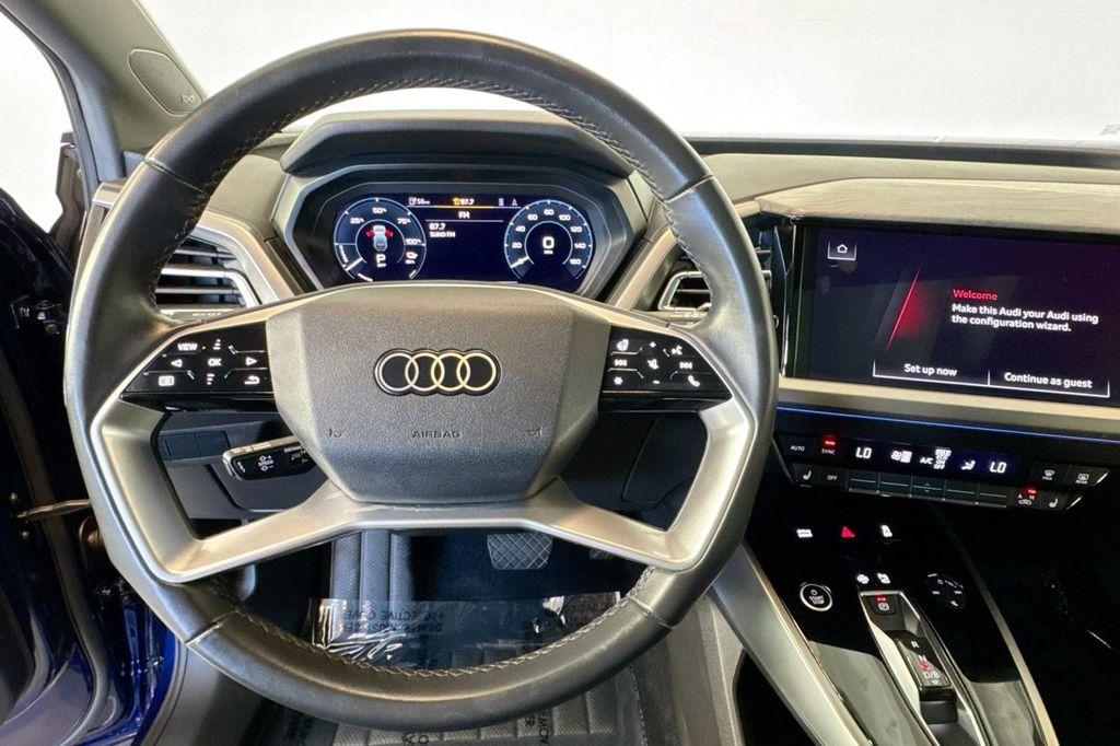 used 2023 Audi Q4 e-tron car, priced at $28,984