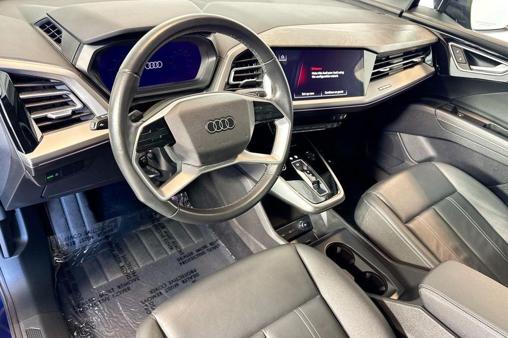 used 2023 Audi Q4 e-tron car, priced at $28,984
