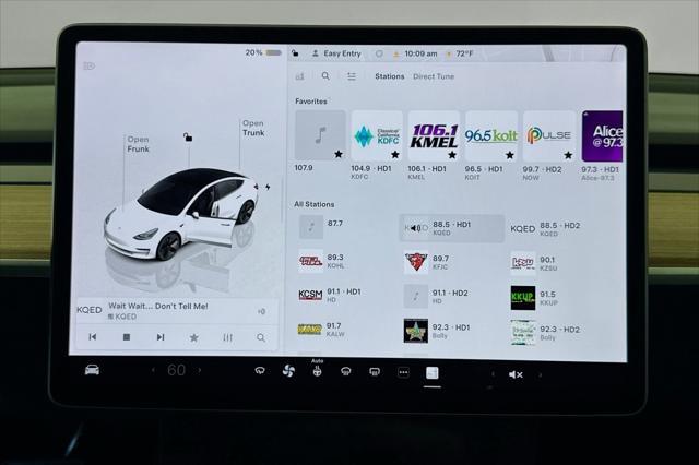 used 2023 Tesla Model 3 car, priced at $25,884