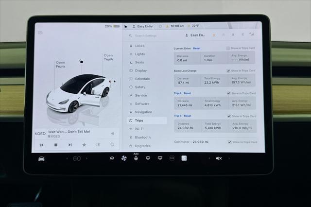 used 2023 Tesla Model 3 car, priced at $25,884