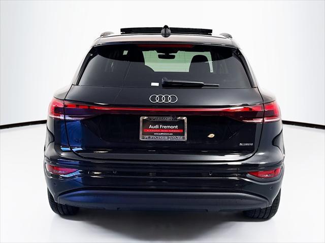 new 2025 Audi Q6 e-tron car, priced at $76,350