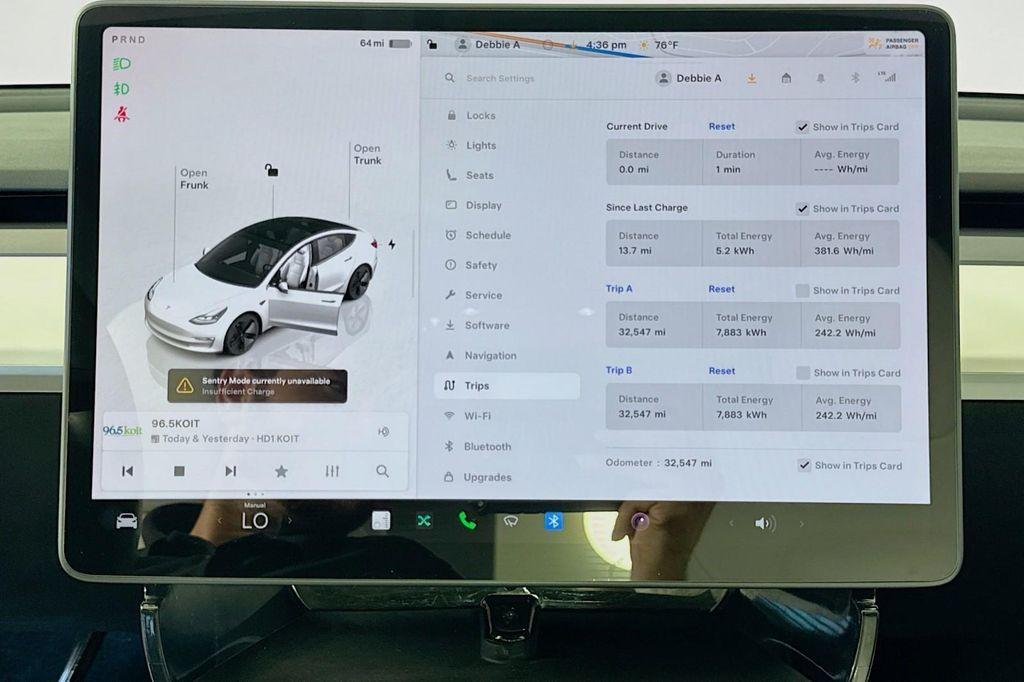 used 2023 Tesla Model 3 car, priced at $27,994