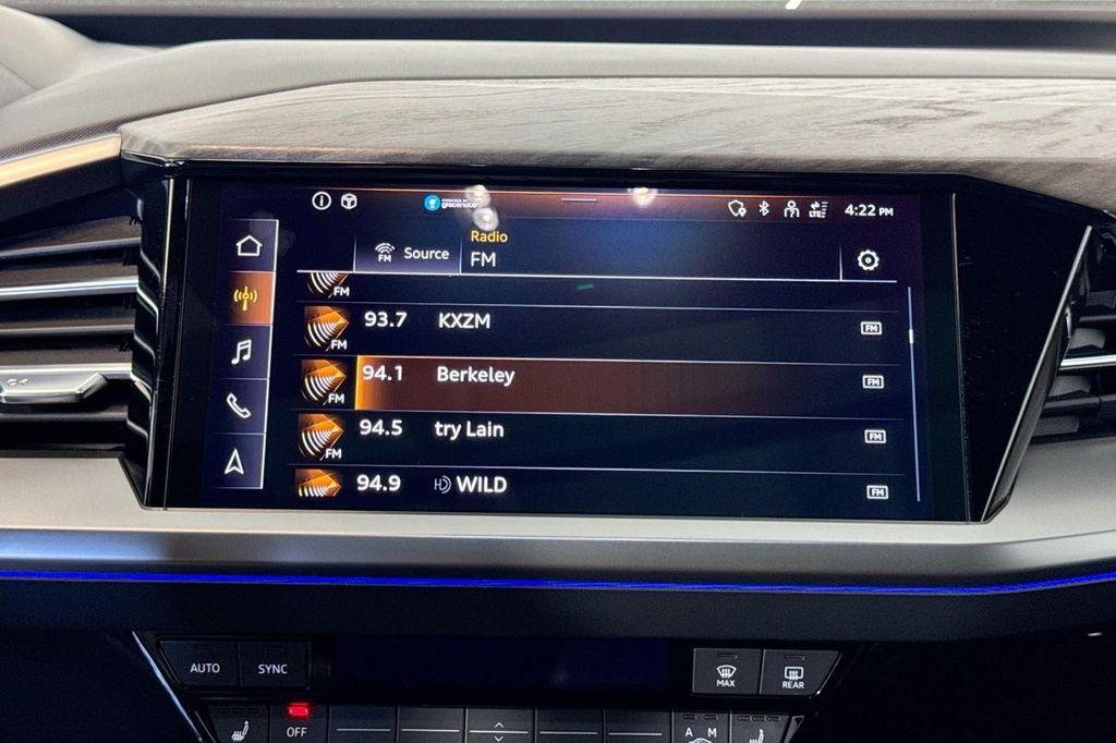 used 2023 Audi Q4 e-tron car, priced at $28,994