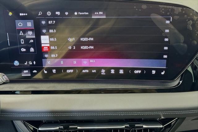 new 2025 Audi Q6 e-tron car, priced at $75,840