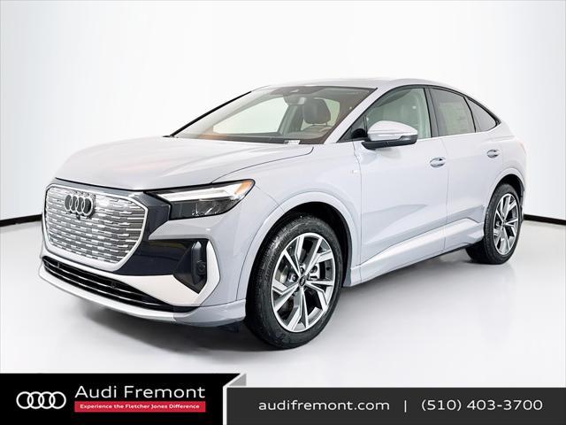 new 2025 Audi Q4 e-tron Sportback car, priced at $61,690